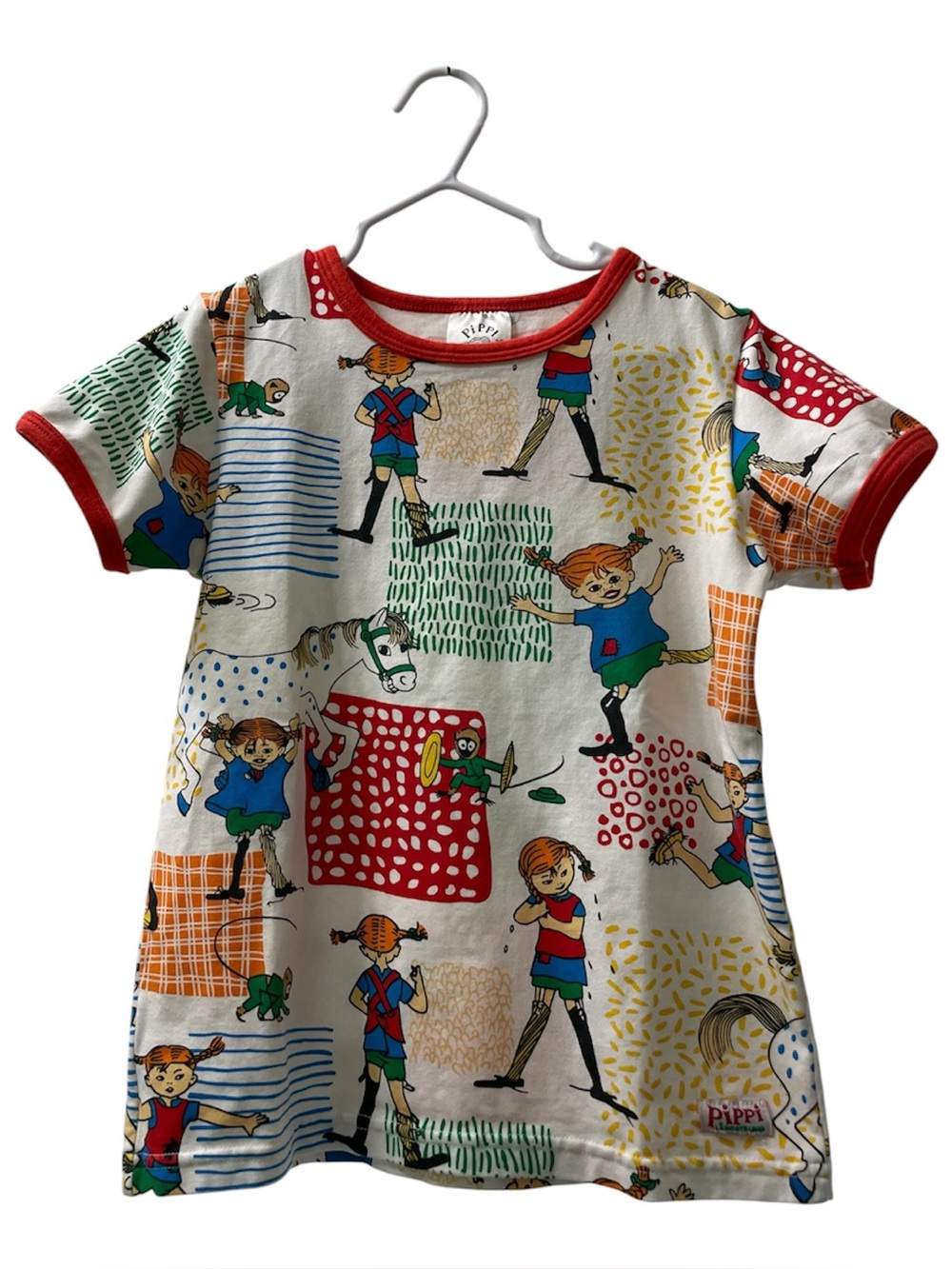 Pippi Longstocking/Långstrump Tunic Tee